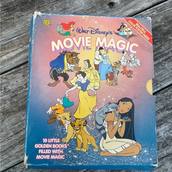 Disney Golden Storybook Collection with Colorful Covers - Picture 3 of 9